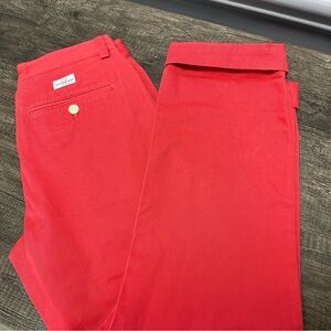 Vineyard Vines Vibrant Red Chinos
